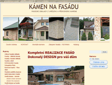 Tablet Screenshot of kamennafasadu.cz